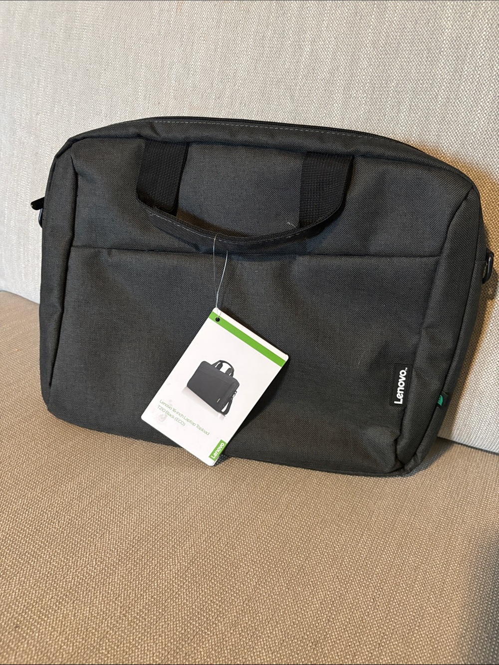 Lenovo Black Laptop Briefcase Bag for Men